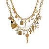 Gold Halskette / Taille Kette