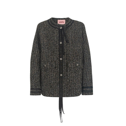 Vintage Tweed Chanel Jacke