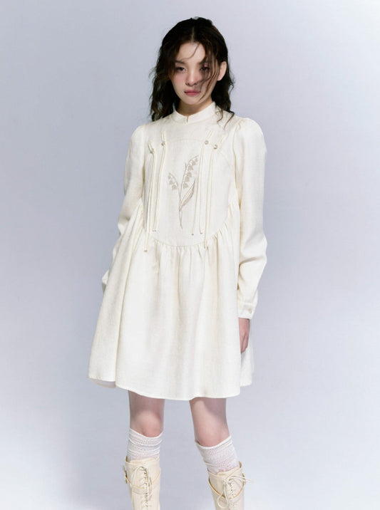 Original Innovative Cream Lily Kleid 