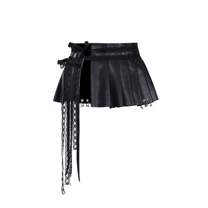 Original Perforated Industry Short Skirt Belt