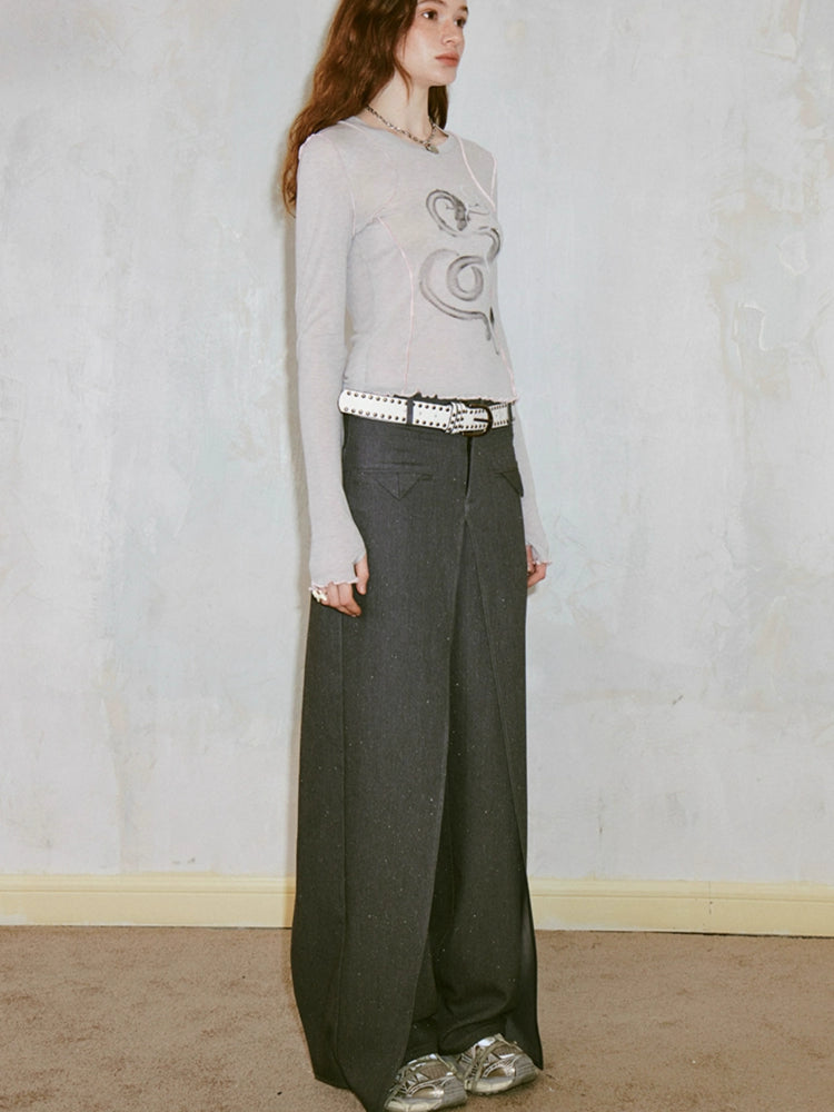 Wide leg pants