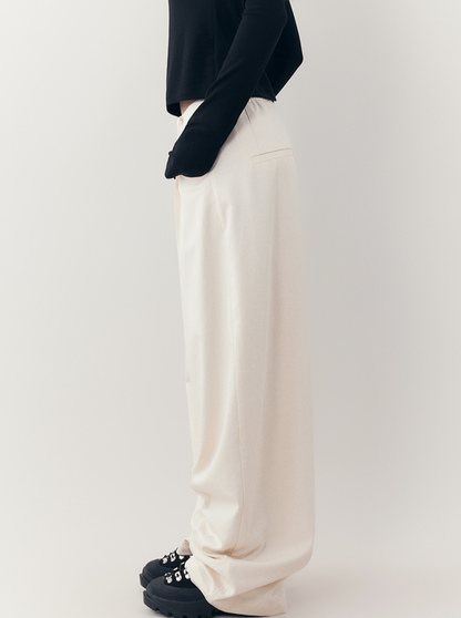 Straight Wide-leg Casual Pants