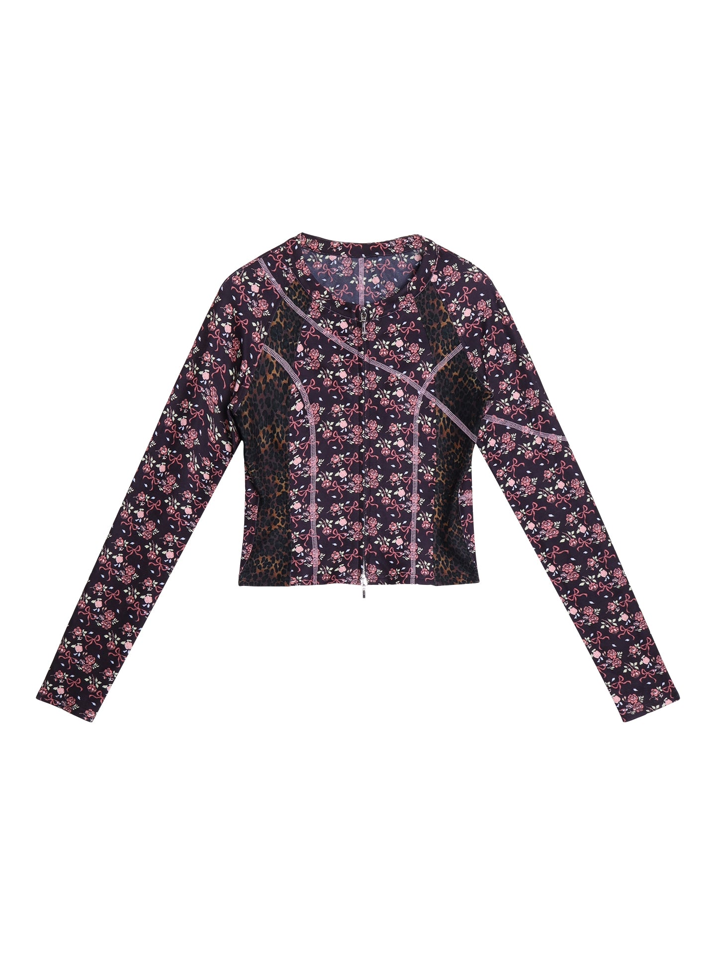 Vintage Leopard Velvet T-Shirt