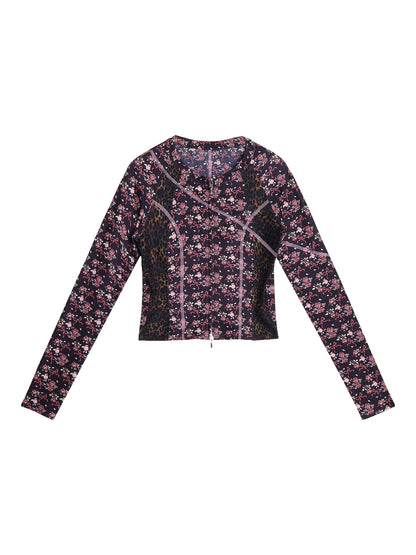 Vintage Leopard Velvet T-Shirt