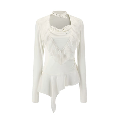 Swing Collar Tencel Shirt