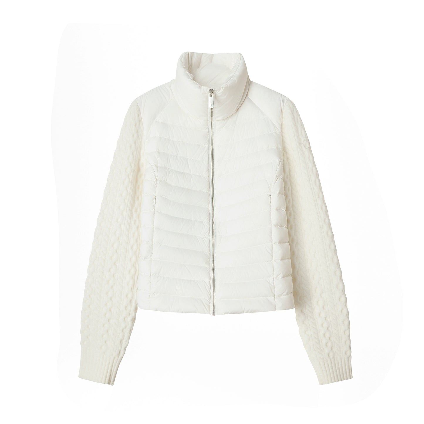 Textured Cable Knit Jacket