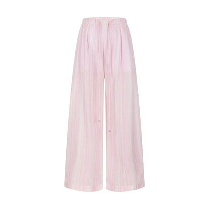 Sweet Pink Pinstripe Pants