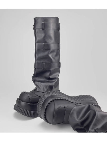 Original black motorcycle boots