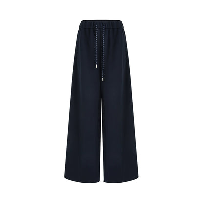 Autumn Drape Slimming Wide-Leg Pants