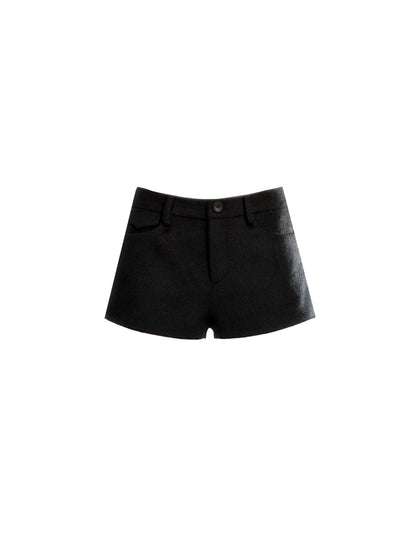 Versatile Tweed  A-Line Shorts