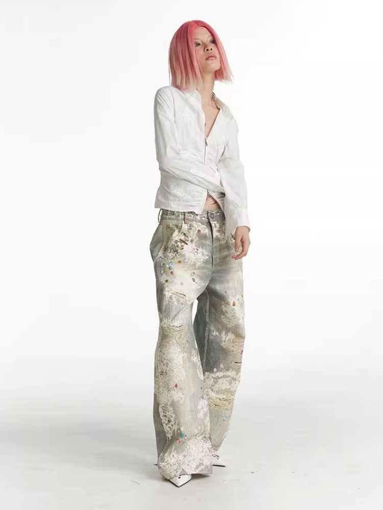 Original print pants