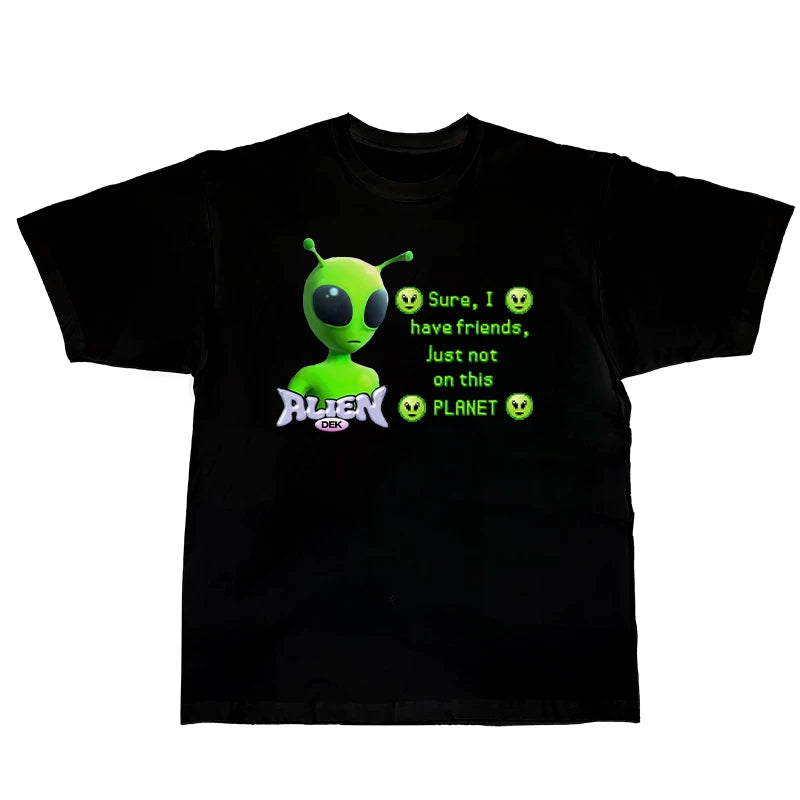 Alien Y2K Street T-Shirt