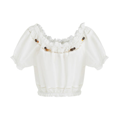 One-Shoulder Summer Skirt Top Set-Up