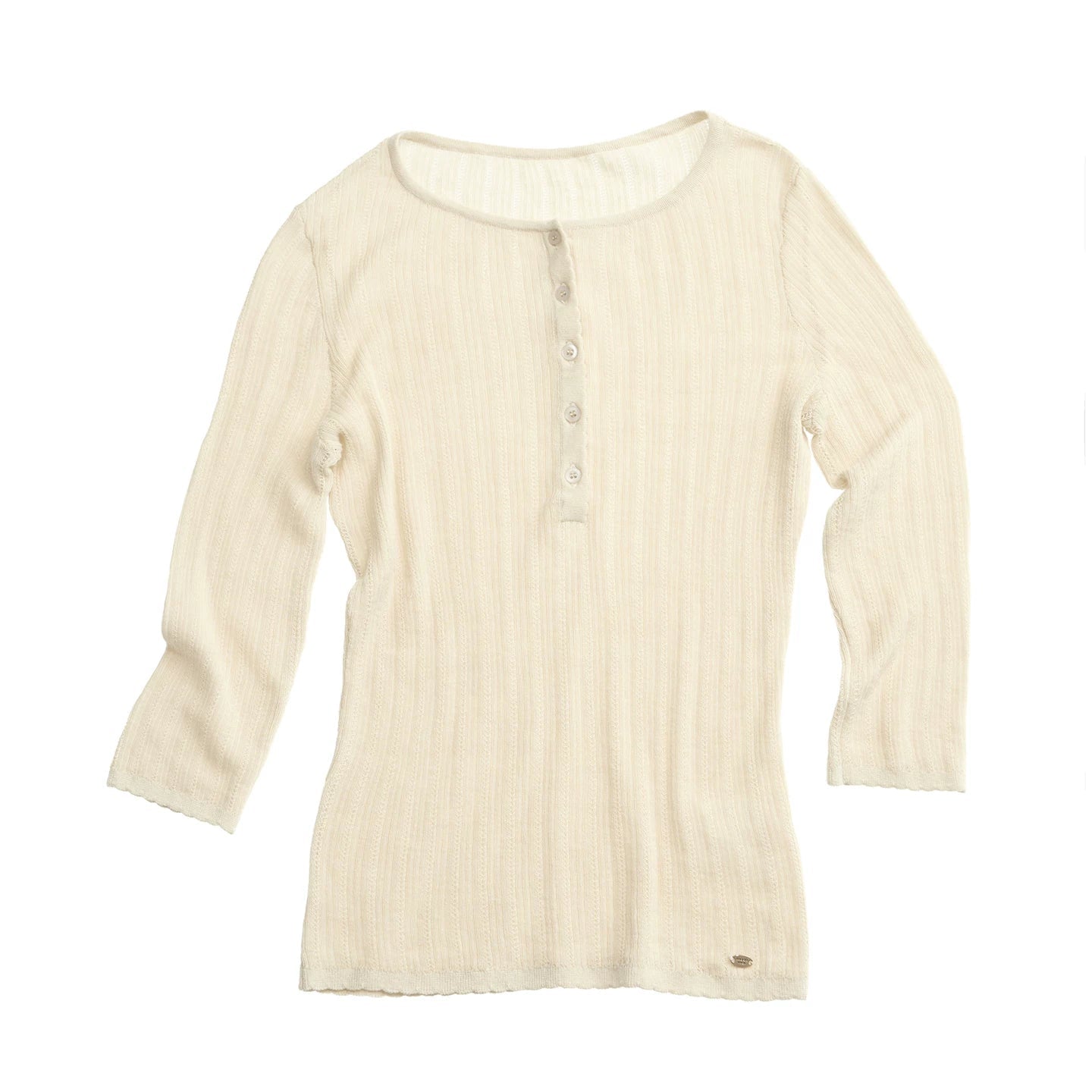 Minimalist Knit Henry Top