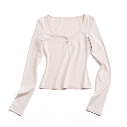 Spring in Seoul V-Neck Top