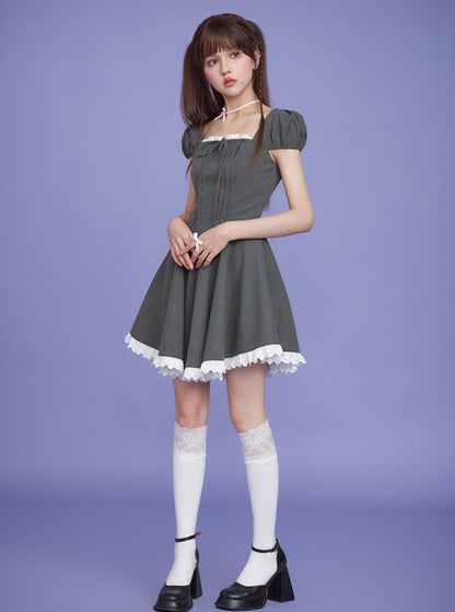 Fighting Spirit Gray Dress