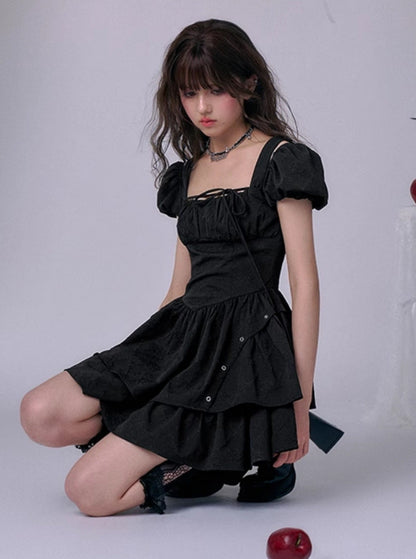 Classic Black Slim Dress