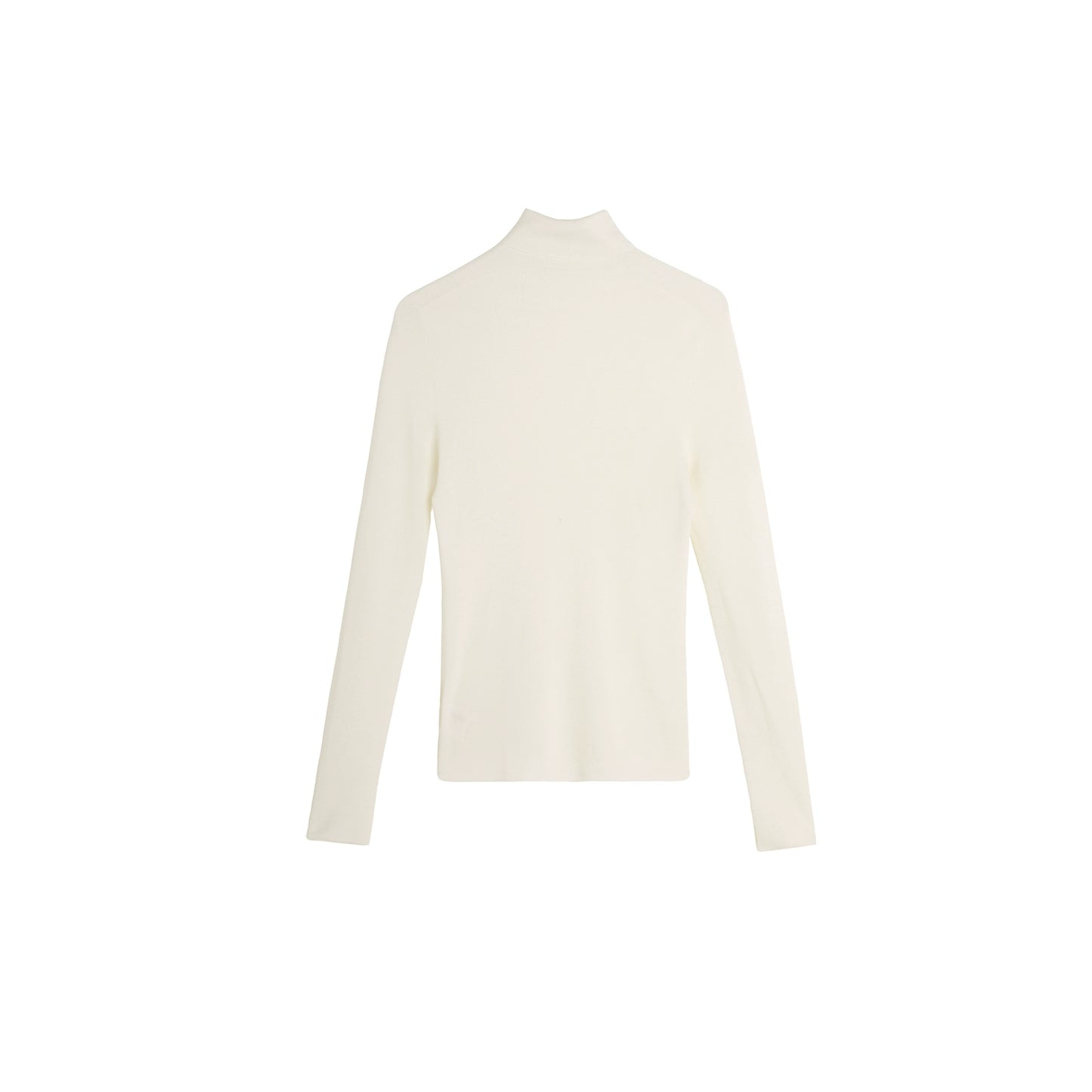 Yangtze Pure Wool Turtleneck Knit Top