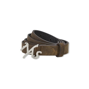 High-Line Logo Leather Belt
