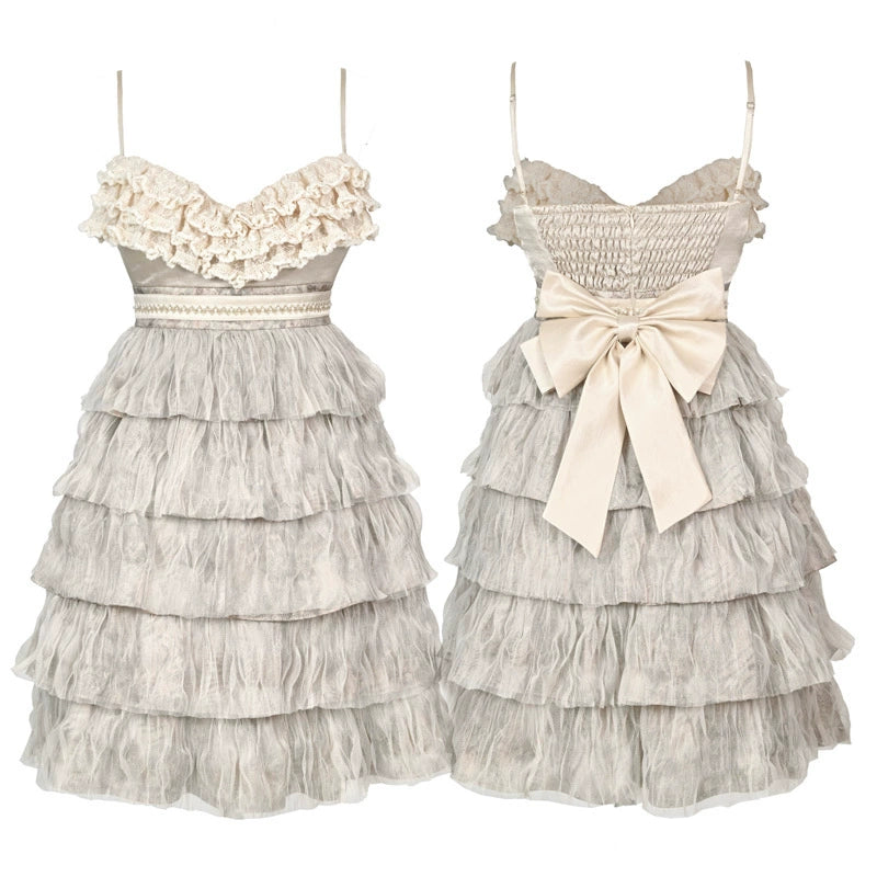 Slavic Lace Cake Dress Set-Up