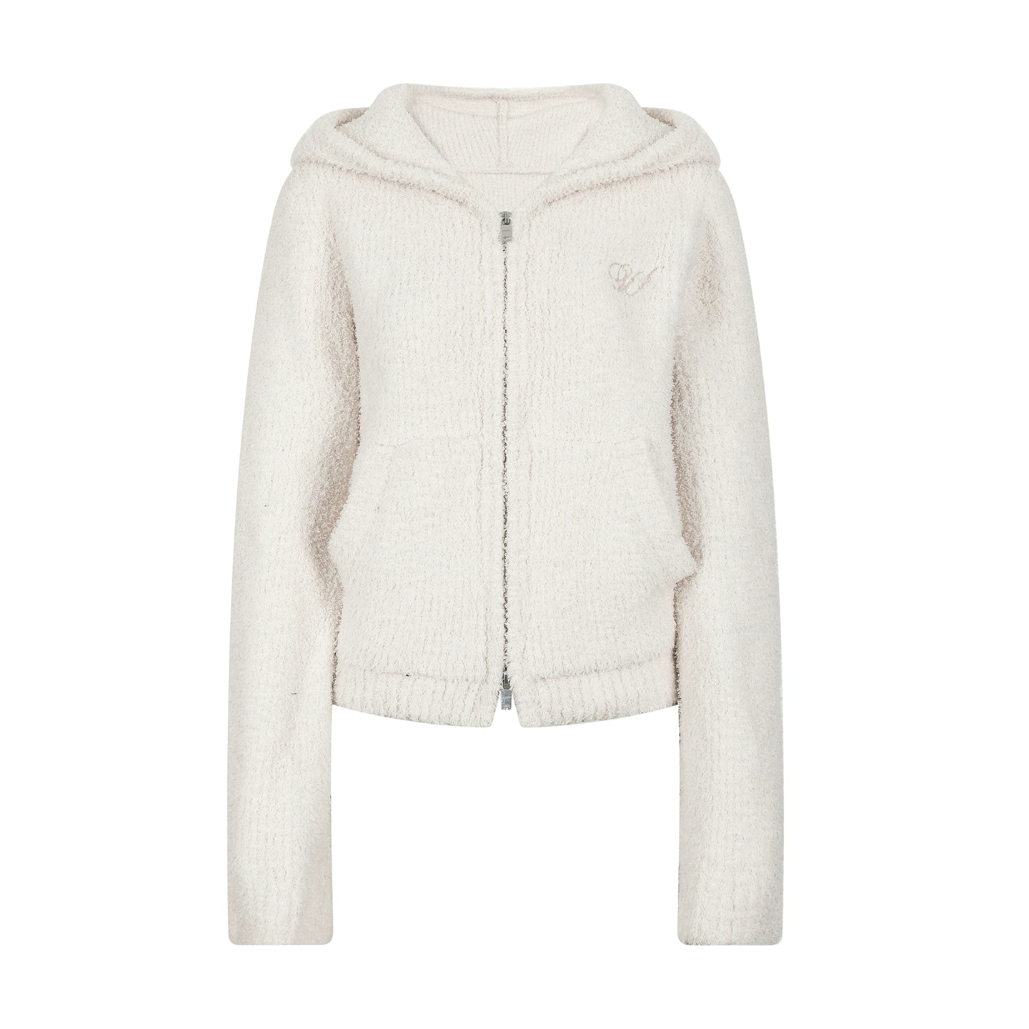 Youthful Fluffy Hooded Jacket