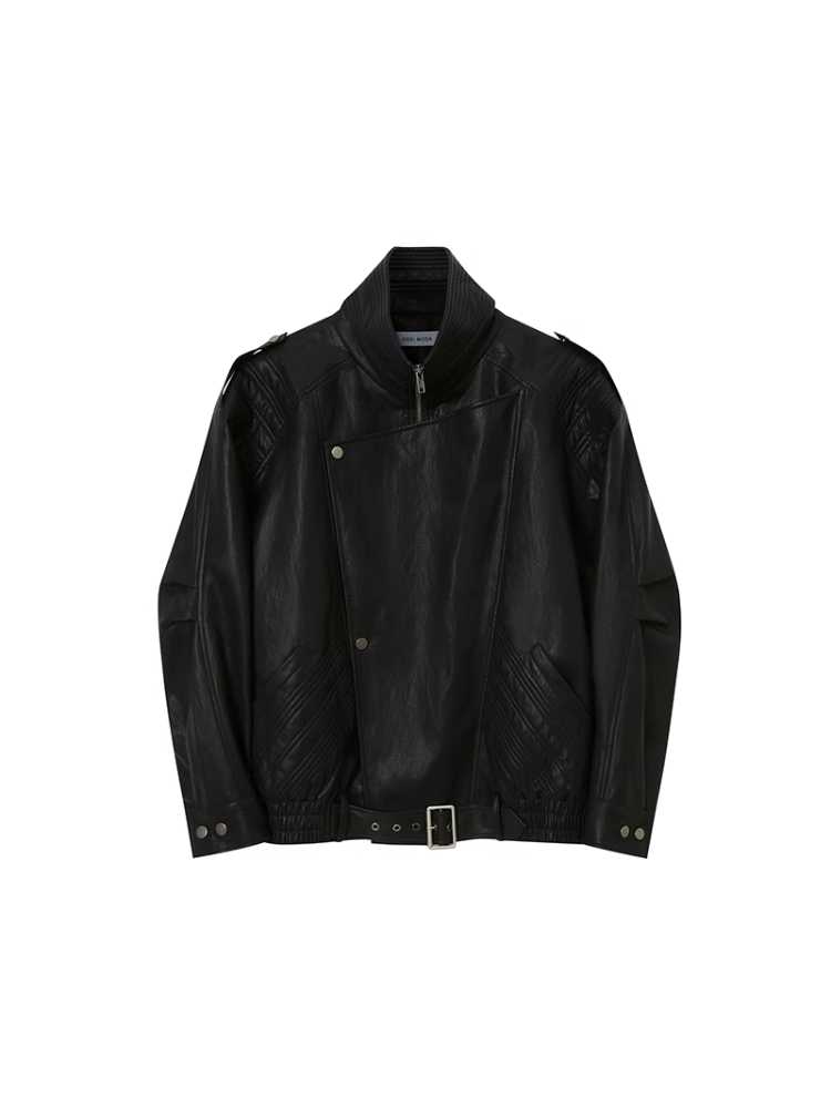 Retro leather jacket