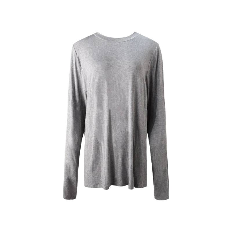 Long-Sleeve Mask Blouse Top