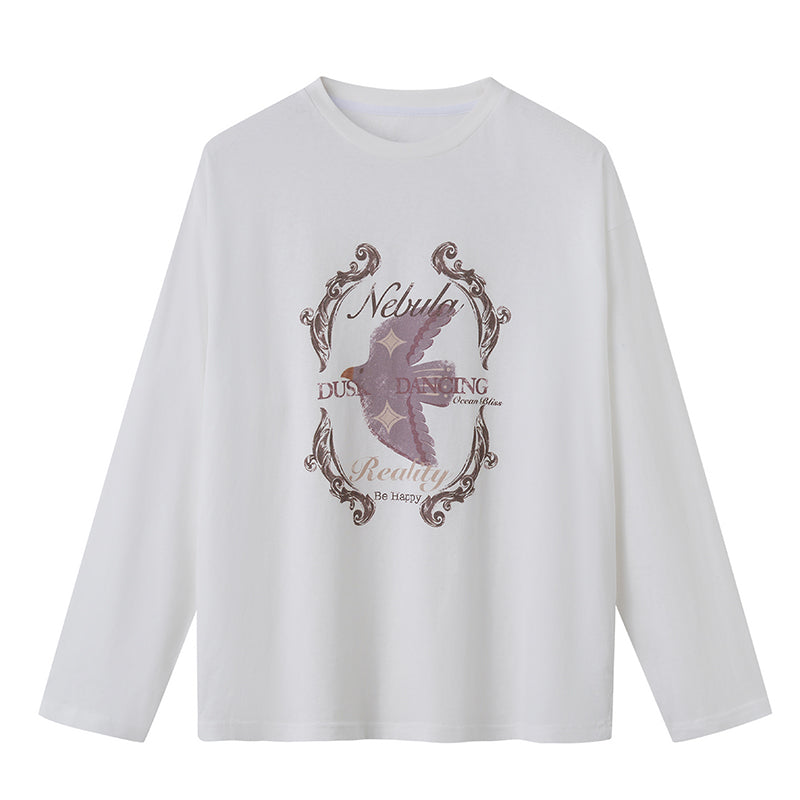 Hien Print Long T-Shirt