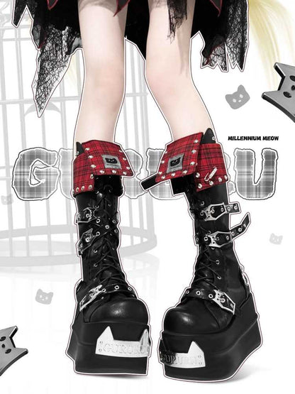 Platform night fashion boots