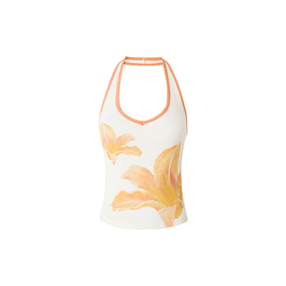 Sunset Floral V-Neck Camisole