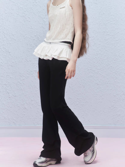 Casual knit pants