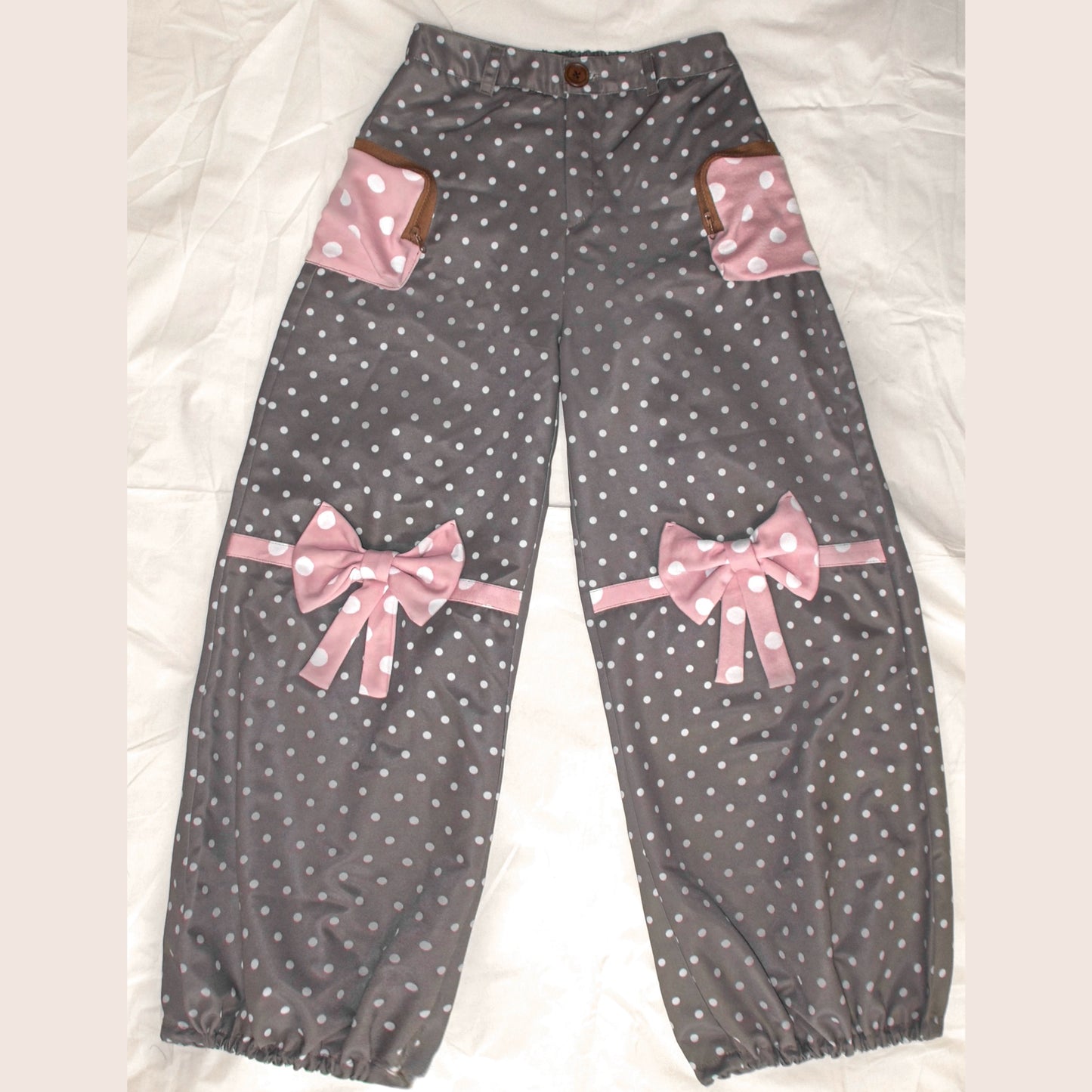 Polka Dot Loose Trousers