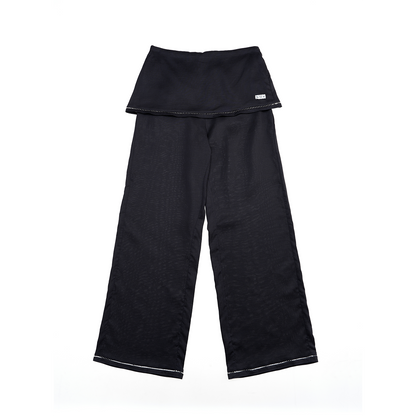 Lyocell Linen Skirt Pants