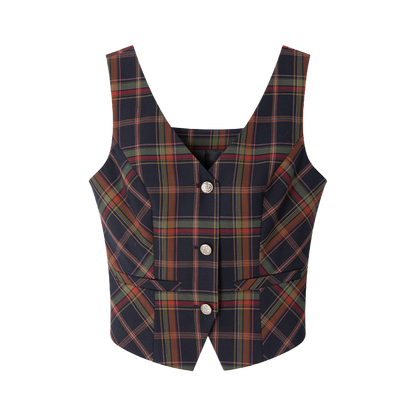 Slim Fit V-Neck Vest