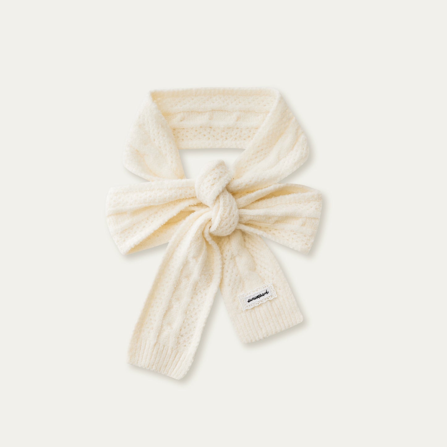 Knitted Streamer Scarf