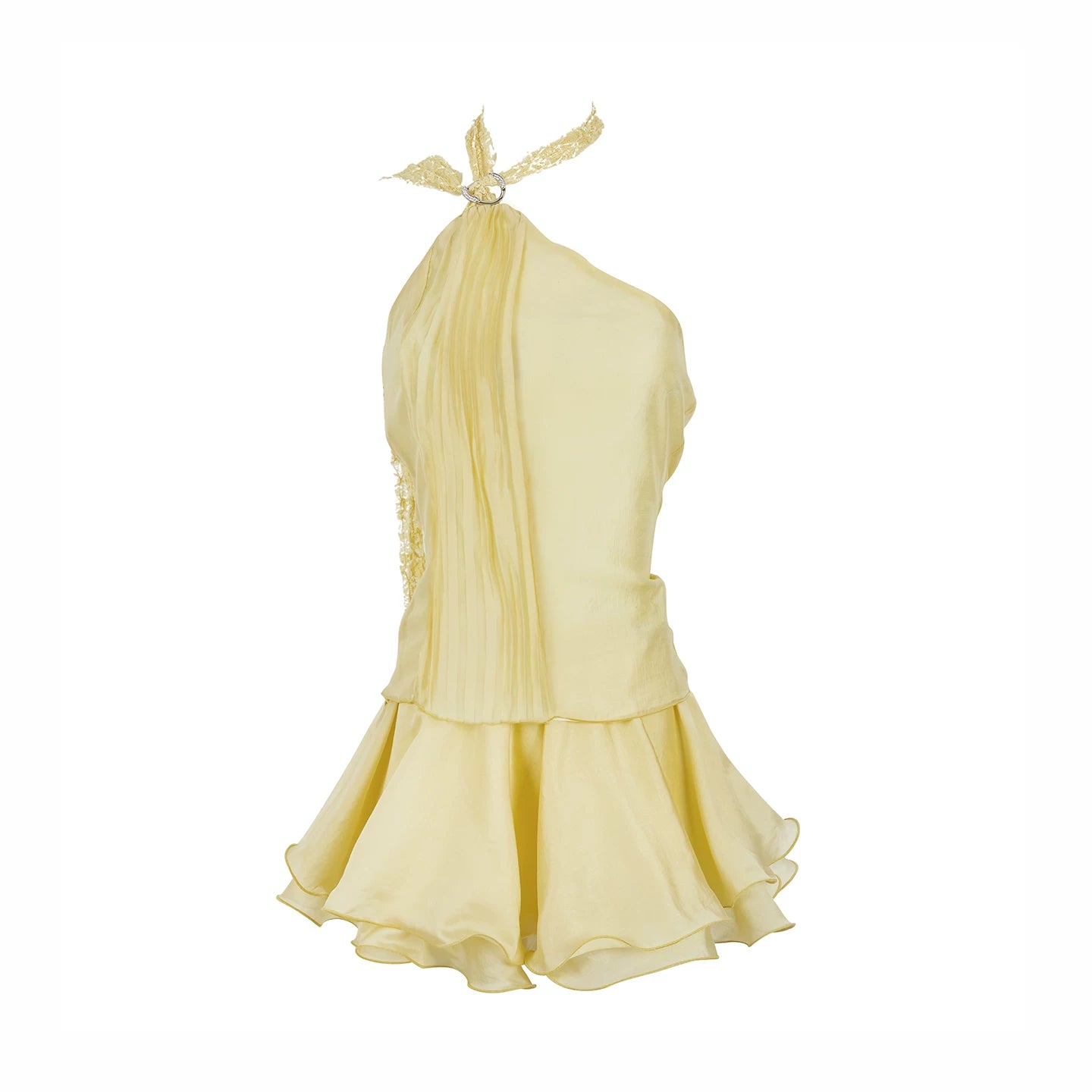 Chiffon Ruffle Skirt Set