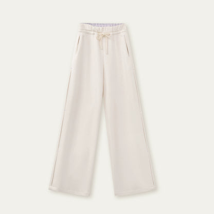Straight Woolen Trousers