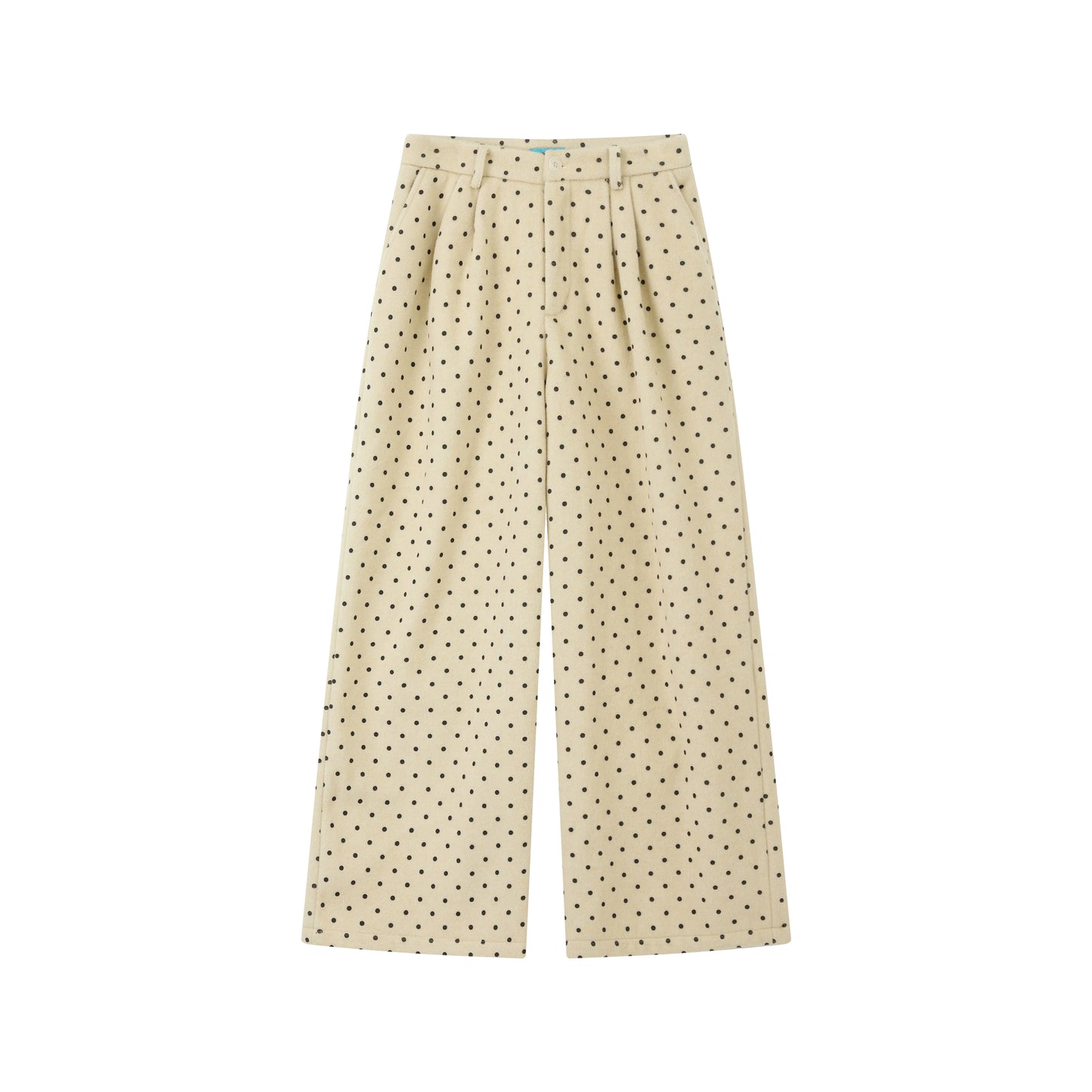Polka Dot Woolen Pants