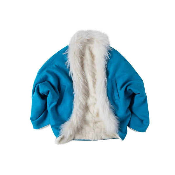 Printed Woolen Tube Dress Set-Up