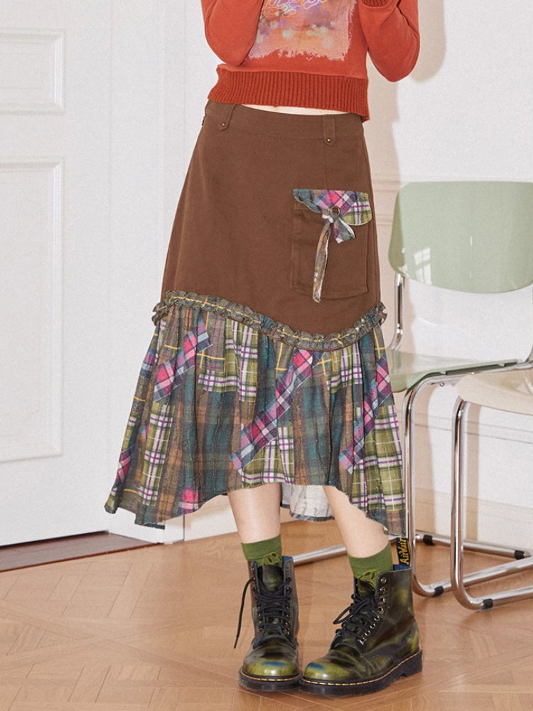 Retro a-line skirt