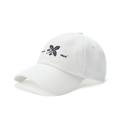 Retro Clover Embroidery Baseball Cap