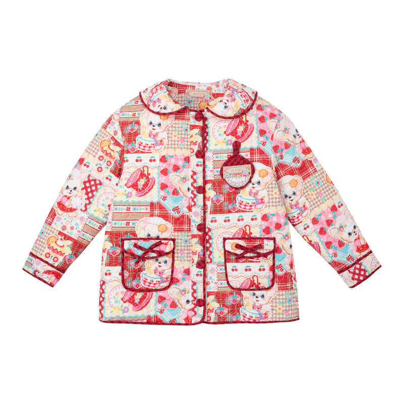 Red Patchwork Bunny Jacket