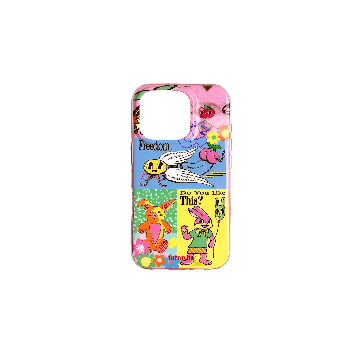 Cartoon Heart iPhone Case