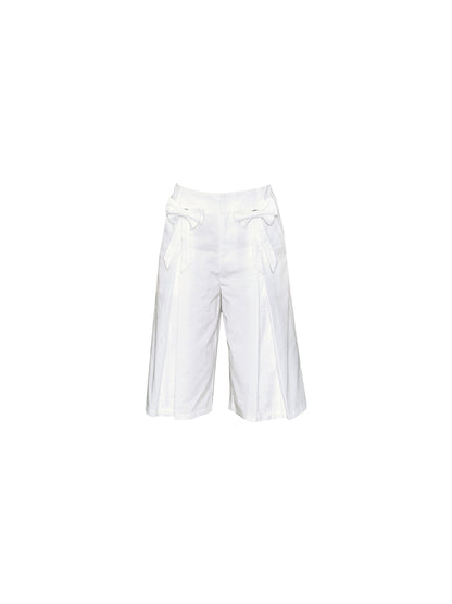 Chic Lace Pleated Pants