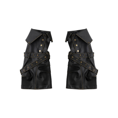 Polished Leather Boot Cover