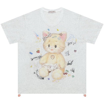 Gummy Bear V-Neck Top