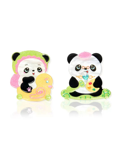 Panda hair accessory