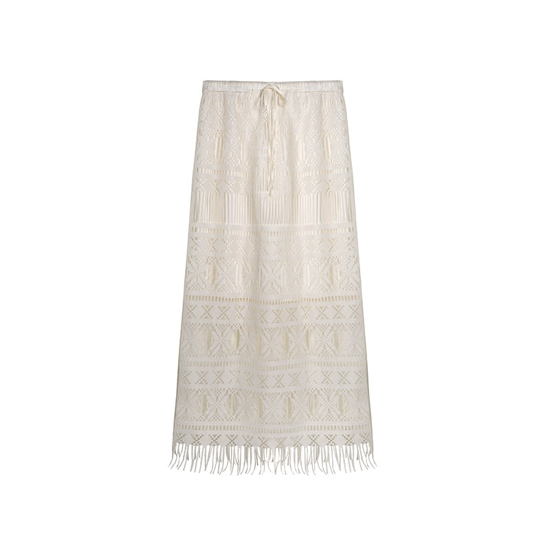 Original Monologue Fringe Skirt
