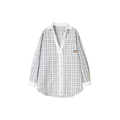 Blue Lace Casual Set-Up