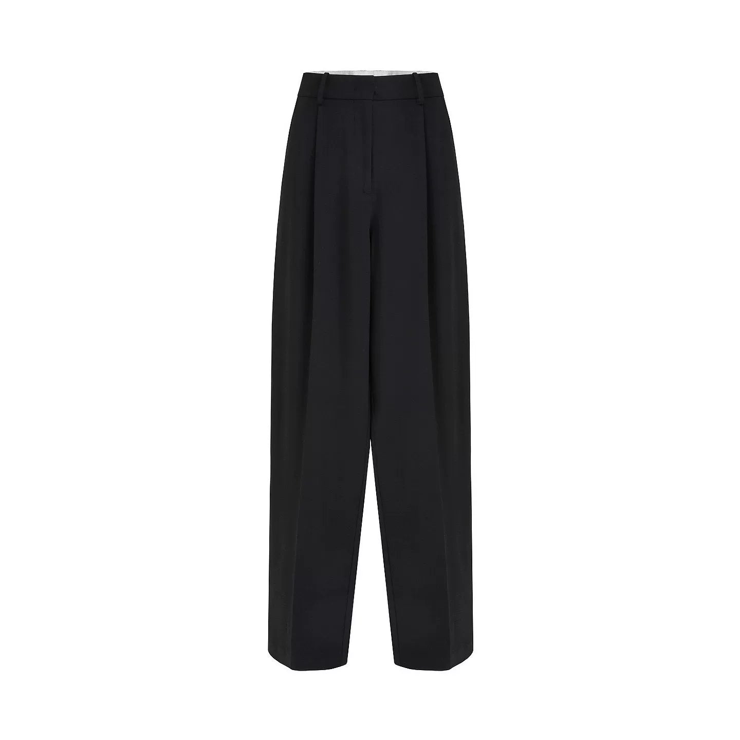 Elegant Black High-Waisted Pants